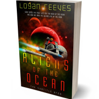 Tablet view of Cannon Black #14340 - Premade Apocalyptica Book Cover