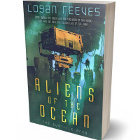 Tablet view of Mineral Green #14346 - Premade Science Fiction Book Cover