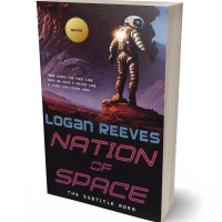 Tablet view of Thunder #14355 - Premade Science Fiction Book Cover