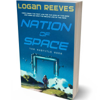 Tablet view of Venice Blue #14357 - Premade Science Fiction Book Cover