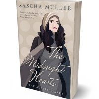 Tablet view of Wafer #14465 - Premade Abstract Book Cover