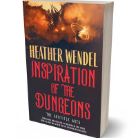 3D view of Burnt Sienna #14491 - Premade Science Fiction Book Cover