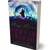 3D view of Premade Fantasy Book Cover - Maverick