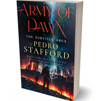 3D view of Mirage #14608 - Premade Apocalyptica Book Cover