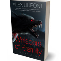 3D view of Premade Horror Book Cover - Woodsmoke