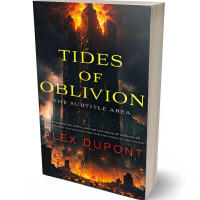 3D view of Shark #14678 - Premade Apocalyptica Book Cover