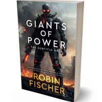 Tablet view of Thunder #14698 - Premade Apocalyptica Book Cover