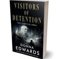 3D view of Gray Olive #14721 - Premade Horror Book Cover