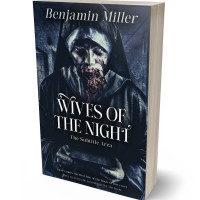 3D view of Premade Horror Book Cover - Mirage