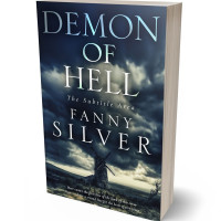 3D view of Premade Horror Book Cover - Ebony Clay