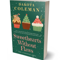 3D view of Green Pea #15230 - Premade Chick Lit Book Cover | BookCoverZone