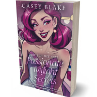 3D view of Premade Romance Book Cover - Cannon Pink