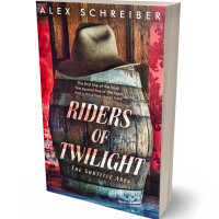 Tablet view of Woody Brown #15336 - Premade Western Book Cover