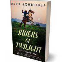 Tablet view of Hunter Green #15340 - Premade Action & Adventure Book Cover