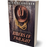 Tablet view of Thunder #15341 - Premade Action & Adventure Book Cover