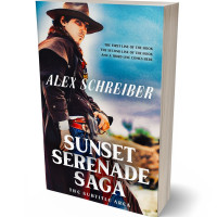 Tablet view of Vanilla #15377 - Premade Action & Adventure Book Cover