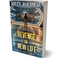 3D view of Limed Spruce #15402 - Premade Science Fiction Book Cover