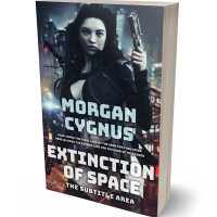 Tablet view of Pumice #15440 - Premade Science Fiction Book Cover