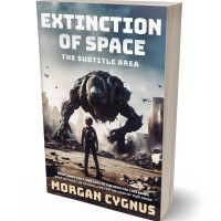 3D view of Tuna #15481 - Premade Science Fiction Book Cover