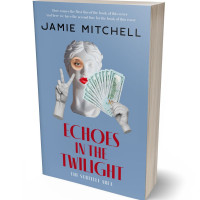 Tablet view of Bali Hai #15563 - Premade Abstract Book Cover