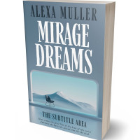 3D view of Premade Surreal Book Cover - Gumbo