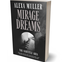 Tablet view of Silver #15593 - Premade Abstract Book Cover