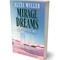 3D view of Gray Suit #15595 - Premade Surreal Book Cover