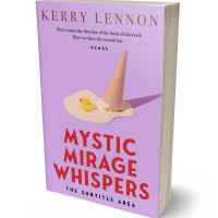 Tablet view of Light Wisteria #15641 - Premade Abstract Book Cover