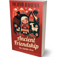 3D view of Burnt Umber #15691 - Premade Children's Book Cover