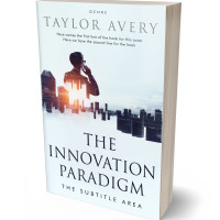 Tablet view of Black Squeeze #15840 - Premade Business Book Cover