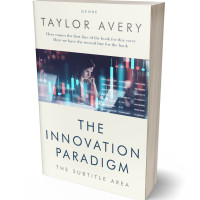 Tablet view of Fiord #15842 - Premade Business Book Cover