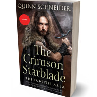 3D view of Premade Fantasy Book Cover - Cocoa Brown