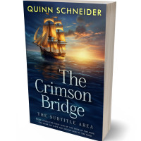 3D view of Tan #15965 - Premade Historical Book Cover