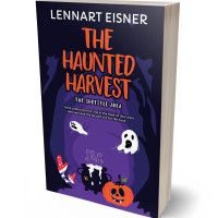 3D view of Ebony #16204 - Premade Horror Book Cover