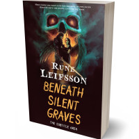 3D view of Premade Fantasy Book Cover - Cocoa Brown