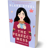 Tablet view of Periwinkle Gray #16322 - Premade Chick Lit Book Cover