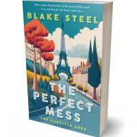 3D view of Paradiso #16324 - Premade Literary Fiction Book Cover