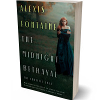 3D view of Premade Fantasy Book Cover - Log Cabin