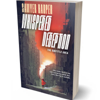 3D view of Premade Science Fiction Book Cover - Ship Gray