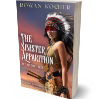 Tablet view of Ferra #16669 - Premade Action & Adventure Book Cover