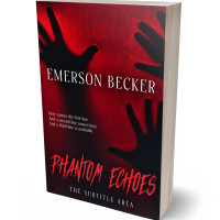 3D view of Premade Mystery & Thriller & Suspense Book Cover - Coffee Bean