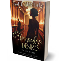 3D view of Antique Brass #16842 - Premade Romance Book Cover