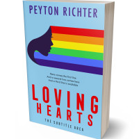 3D view of Cornflower #16917 - Premade Romance Book Cover