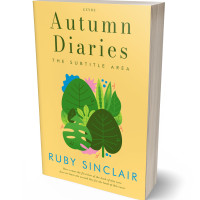 3D view of Marigold Yellow #17142 - Premade Nature Book Cover