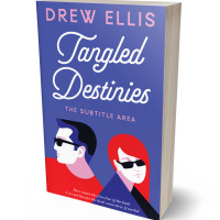 3D view of Premade Chick Lit Book Cover - San Marino