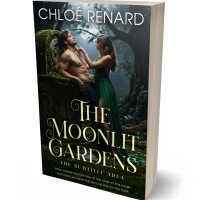 3D view of Log Cabin #17319 - Premade Romance Book Cover