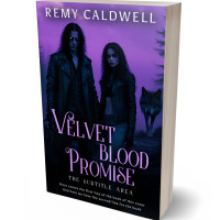 3D view of Amethyst #17388 - Premade Mystery & Thriller & Suspense Book Cover