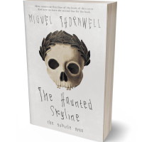 3D view of Quill Gray #17430 - Premade Horror Book Cover