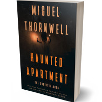 3D view of Red Damask #17472 - Premade Horror Book Cover