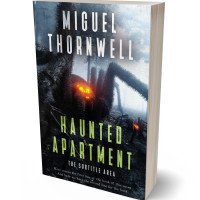 3D view of Clay Ash #17478 - Premade Horror Book Cover